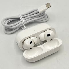 【美品】Apple AirPods Pro 第2世代 MagSafe充電ケース(USB-C)付き MTJV3J/A ワイヤレスノイズキャンセリングイヤホン エアポッズ プロ エアーポッズ 本体