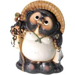 信楽焼狸庵作手作り幸運たぬきヴィンテージ希少品八相縁起 骨董品