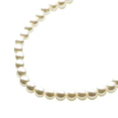 【ホワイト×ワンサイズ】[Cream dot. クリームドット公式] ネックレス レディース チョーカー パール 大人 上品 エレガント シンプル 結婚式 お呼ばれ パーティー 二次会  