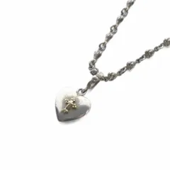 ローリーロドキン Loree Rodkin ハートクロスネックレス ペンダント 925 K18 シルバー ゴールドのサムネイル
