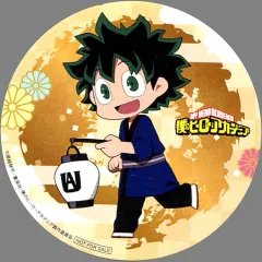 【中古】コースター(キャラクター) 緑谷出久 オリジナルコースター 「僕のヒーローアカデミア×明神カフェ」 メニュー注文特典