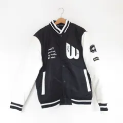 ZARA 刺繍デザイン スタジャン Mサイズ ネイビー/ホワイト ZARA 刺繍デザイン スタジャン Mサイズ ネイビー/ホワイト