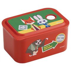 ズートピア ワッペン 行楽ランチケース S 320ml お弁当箱 弁当 ランチボックス ディズニー Disney キャラクター スケーター