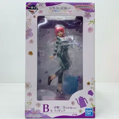 中野二乃 お出かけフィギュア 五等分の花嫁 一番くじ ぬくもりを分かち合って 中古 フィギュア 五等分の花嫁 中野二乃(お出かけStyle) 一番