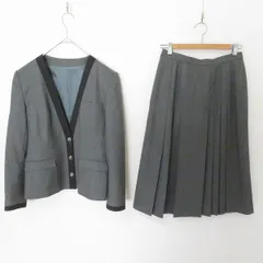 極美品　銀座マギー　清楚　３釦　スカート　セットアップスーツ　イエローベージュ 極美品 銀座マギー 清楚 3釦 スカート セットアップスーツ