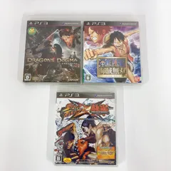 ＃未開封 PS3 ストリートファイター X 鉄拳 ワンピース 海賊無双 ドラゴンズドグマ セット PlayStation3【ゲームソフト】【1】