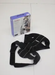 ベビーキャリア MINI AIR ブラックグレージュ ベビービョルン 抱っこ専用 新生児OK 快適フルメッシュ クリーニング済み B52C030