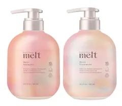 セット　melt メルト モイスト　シャンプー 480ml+トリートメント480ml　各1個　ゼラニウム＆ミュゲの香り　神奈川倉庫
