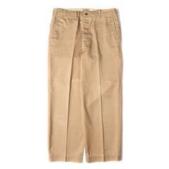 At LAST&CO アットラスト パンツ サイズ:34 ミリタリー チノパンツ ベージュ ボトムス ズボン【メンズ】