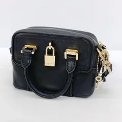 Samantha Thavasa サマンサタバサ ショルダー ミニボストン ハンドバッグ カバン シュマンドジャルダン レディース ブラック 鞄 DF15925■