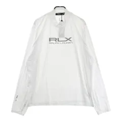 サイズ：XL RLX ラルフローレン  ハイネック 長袖Tシャツ  ホワイト系 [240101543636] ゴルフウェア メンズ ストスト