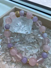 天然石　デザインブレスレット