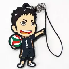 【中古】ストラップ(キャラクター) 3.澤村大地 「ハイキュー!! ラバーストラップコレクション 第1セット」