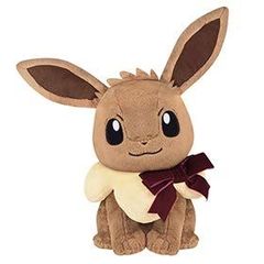 [중고] 이치 반 쿠지 Pokemon EIEVUI & CRYSTAL DROPS A상 주름 이브이 봉제인형