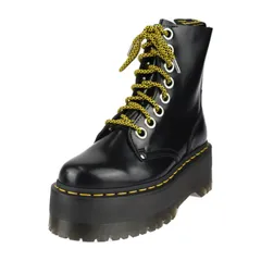 Dr.Martens ドクターマーチン JADON MAX 8 ホール ブーツ ブーツ 25566001 レザー ラバー  ブラック  厚底 公式参考サイズ23cm 