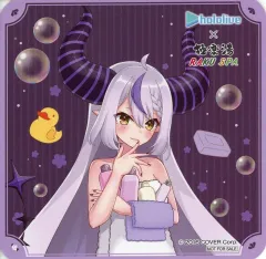 【中古】コースター ラプラス・ダークネス(等身/フロあがりver.) オリジナルコースター 「バーチャルYouTuber ホロライブ×極楽湯・RAKU SPAコラボ第四弾 フロライフ」 コラボメニュー注文特典