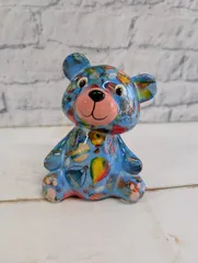 ポンピドゥー　貯金箱　テディベア