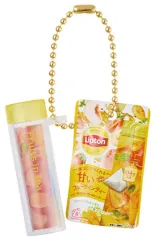 【中古】食玩 キーホルダー 8.フルーツインティー ピーチ・ストロベリー＆マンゴー ティーバッグ 「Lipton ミニチュアチャーム＆グミ」