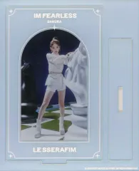 【中古】フォトフレーム・アルバム サクラ オーロラアクリルフォトスタンド 「LE SSERAFIM POP-UP STORE ‘FEARLESS’」