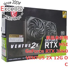 2024年最新】geforce rtx 3060 ventus 2x 12gの人気アイテム - メルカリ