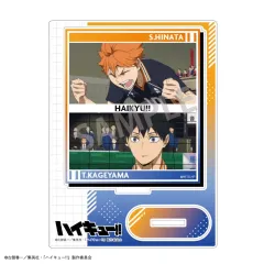 【中古】アクリルスタンド・アクリルパネル 日向翔陽＆影山飛雄 アクリルスタンド 「ハイキュー!!」