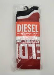 DIESEL(ディーゼル) メンズソックス クルーソックス 3足セット 男性用靴下 E4273
