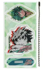 【中古】グッズセット 緑谷出久 「僕のヒーローアカデミア アクリルフィギュア＆チャームコレクション 第3弾」