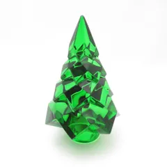 Baccarat バカラ クリスマスツリー 置物 フィギュリン グリーン ノエル Baccarat バカラ クリスマスツリー 置物 フィギュリン グリーン