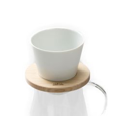 ドーナツ コーヒードリッパー「donut coffee dripper」（白）