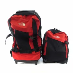 ザノースフェイス THE NORTH FACE キャリーバッグ キャリーケース トラベル 旅行カバン リュックサック 赤 レッド ■SGのサムネイル