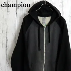 Champion チャンピオンラグランスリーブ ジップアップ スウェットパーカー