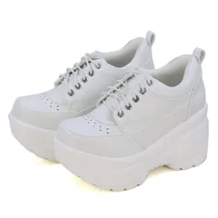 [ラブハンター] スニーカー スニーカーブーツ レースアップシューズ 厚底 9cmソール プラットフォーム 1652 レディース