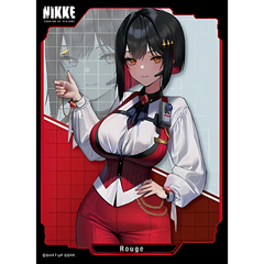 きゃらスリーブコレクション マットシリーズ 勝利の女神:NIKKE ルージュ (No.MT2049) ムービック 65枚入り