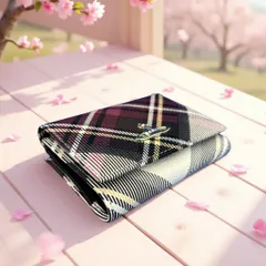 【新品・正規品・お買い得！】ヴィヴィアンウエストウッド 三つ折財布 EXIBTION-11【値下げOK】