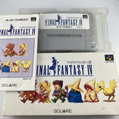 スーパーファミコンソフト ファイナルファンタジー IV 1991/07/19 SHVC-F4 4961012916016