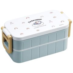 【在庫処分】サンリオ お空さんぽ 600ml 抗菌 ドラえもん 2段 弁当箱 女性用 日本製 スケーター(Skater) YZW3AG-A