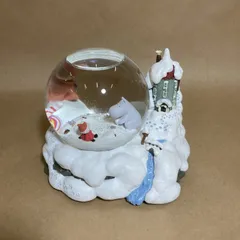 ★ MOOMIN ムーミン スノードーム その他雑貨 雪合戦 置物 インテリア雑貨 希少品 ジャンク 1.50kgのサムネイル