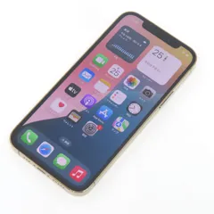 SIMフリー iPhone 12 Pro 128GB ゴールド NGM73J/A 交換品 バッテリー最大容量90％ ※中古/利用○