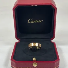 アーリーさまCartierミニラブリングピンクゴールドサイズ49