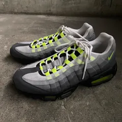 未着品Nike Air Max 95 グレー/イエローグラデ 27cm NIKE ナイキ 【観賞用 2015年製】AIR MAX 95 OG Yellow