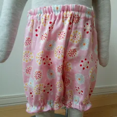 ダブルガーゼのフワフワかぼちゃパンツ