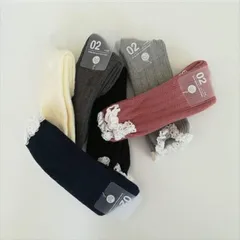 靴下 ソックス キッズ 子供 韓国子供服 子供用 レース ハイソックス 男の子 女の子  おしゃれ かわいい ベビー 靴下 保育園 幼稚園 通園通学靴下