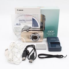 元箱付き。★良品★ CANON キヤノン IXY DIGITAL 510IS ゴールド