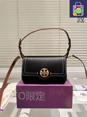 【今日WTO】Tory Burch Cowhide Leather Shoulder Bag トーリーバーチ 牛革 ショルダーバッグ 20×12cm ギフトボックス付き-WTO輸入2-XMK43