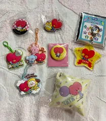 bt21 TATA タタ　アクリルトレーディングキーホルダー　ラバマスグミ　他