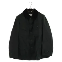Martin Margiela (マルタンマルジェラ) 22AW ワックスドコットンジャケット オイルドジャケット グリーン SI1AM0001 S47739のサムネイル