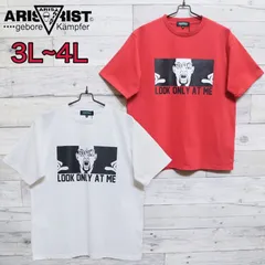 新品  大きいサイズ メンズ ARISTRIST アリストトリスト 蝶野 正洋 半袖 Tシャツ 半袖Tシャツ ティーシャツ プロレス イラスト プリント ガッデム ユニセックス レディース 白 ホワイト 赤 レッド 3L 4L