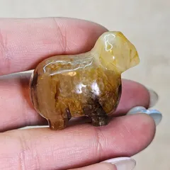 聖母の光❇️ラージサイズ マニカラン産ゴールデンヒーラー