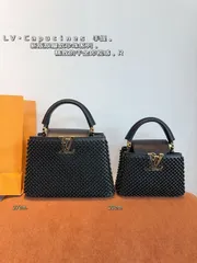 【Louis Vuitton】今日特価！Capucines bb パールハンドバッグ 送料無料 限定在庫のお得な価格です！