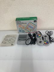 ％ Nintendo ニンテンドー　クラシックミニ　スーパーファミコン　箱付き【ゲーム機本体】【2】